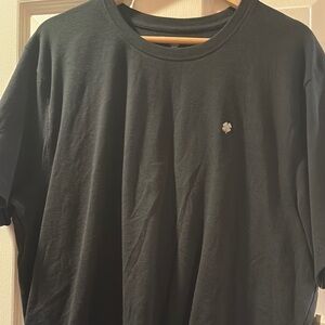 Men’s Crew Neck Tee with Subtle Logo